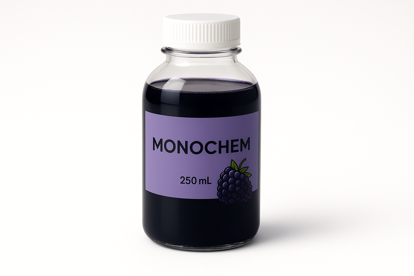 Monochem con color azul marino y aroma mora