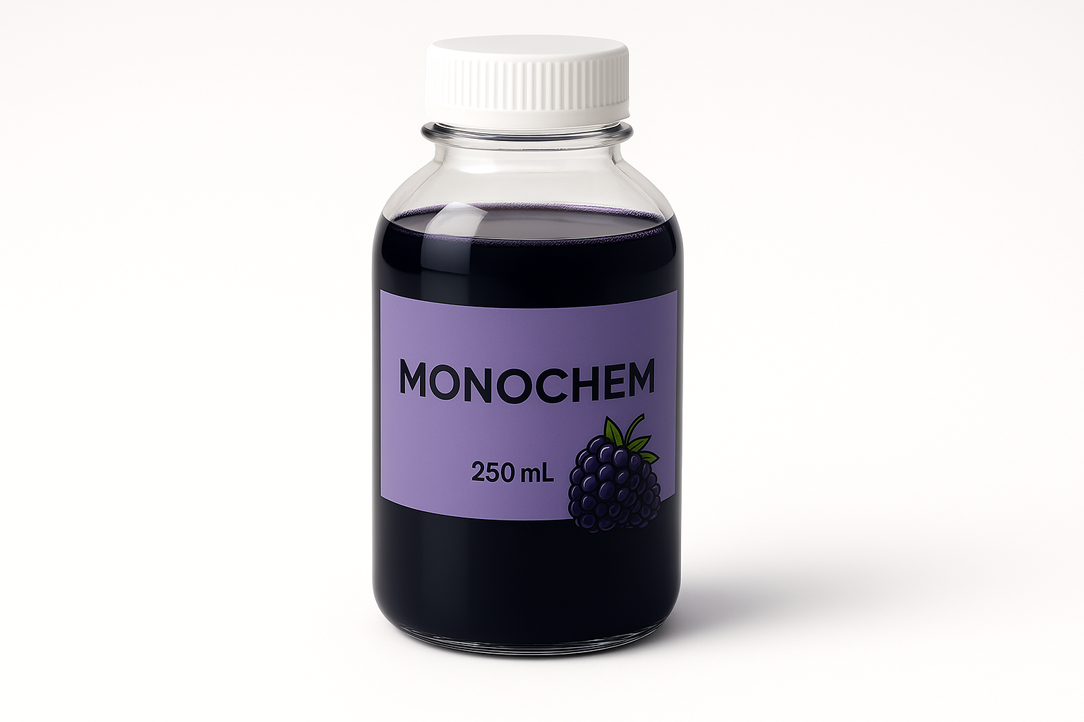 Monochem con color azul marino y aroma mora